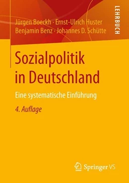Abbildung von Boeckh / Huster | Sozialpolitik in Deutschland | 4. Auflage | 2016 | beck-shop.de