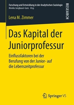 Abbildung von Zimmer | Das Kapital der Juniorprofessur | 1. Auflage | 2018 | beck-shop.de