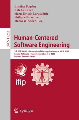 Abbildung von Bogdan / Kuusinen | Human-Centered Software Engineering | 1. Auflage | 2018 | beck-shop.de