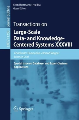 Abbildung von Hameurlain / Wagner | Transactions on Large-Scale Data- and Knowledge-Centered Systems XXXVIII | 1. Auflage | 2018 | beck-shop.de