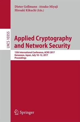 Abbildung von Gollmann / Miyaji | Applied Cryptography and Network Security | 1. Auflage | 2017 | beck-shop.de