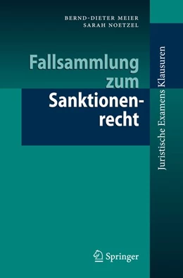 Abbildung von Meier / Noetzel | Fallsammlung zum Sanktionenrecht | 1. Auflage | 2009 | beck-shop.de
