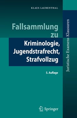 Abbildung von Laubenthal | Fallsammlung zu Kriminologie, Jugendstrafrecht, Strafvollzug | 5. Auflage | 2013 | beck-shop.de