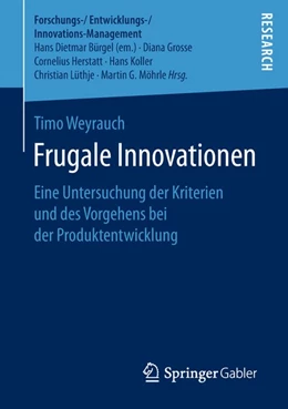 Abbildung von Weyrauch | Frugale Innovationen | 1. Auflage | 2018 | beck-shop.de