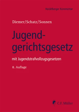 Abbildung von Diemer / Schatz | Jugendgerichtsgesetz: JGG | 8. Auflage | 2020 | beck-shop.de