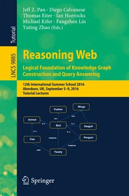 Abbildung von Pan / Calvanese | Reasoning Web: Logical Foundation of Knowledge Graph Construction and Query Answering | 1. Auflage | 2017 | beck-shop.de