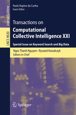 Abbildung von Nguyen / Kowalczyk | Transactions on Computational Collective Intelligence XXI | 1. Auflage | 2016 | beck-shop.de