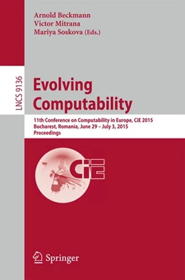 Abbildung von Beckmann / Mitrana | Evolving Computability | 1. Auflage | 2015 | beck-shop.de