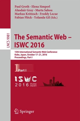 Abbildung von Groth / Simperl | The Semantic Web - ISWC 2016 | 1. Auflage | 2016 | beck-shop.de