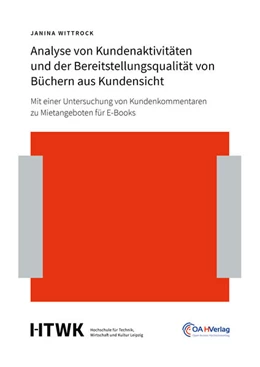 Abbildung von Wittrock | Analyse von Kundenaktivitäten und der Bereitstellungsqualität von Büchern aus Kundensicht | 1. Auflage | 2019 | beck-shop.de