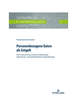 Abbildung von Leinemann | Personenbezogene Daten als Entgelt | 1. Auflage | 2020 | 2 | beck-shop.de