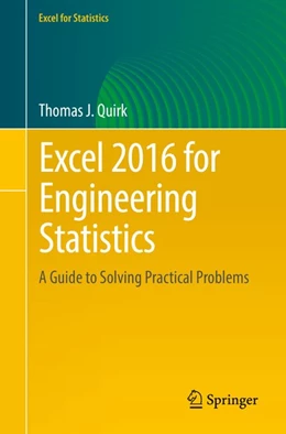Abbildung von Quirk | Excel 2016 for Engineering Statistics | 1. Auflage | 2016 | beck-shop.de