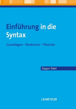 Abbildung von Pafel | Einführung in die Syntax | 1. Auflage | 2016 | beck-shop.de