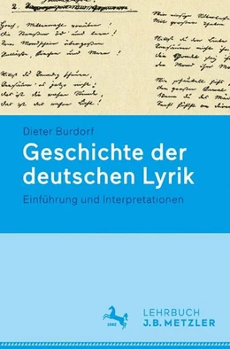 Abbildung von Burdorf | Geschichte der deutschen Lyrik. | 1. Auflage | 2015 | beck-shop.de