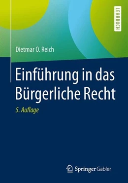 Abbildung von Reich | Einführung in das Bürgerliche Recht | 5. Auflage | 2016 | beck-shop.de