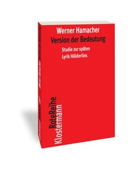 Abbildung von Hamacher | Studien zu Hölderlin | 1. Auflage | 2020 | beck-shop.de