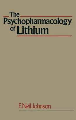 Abbildung von Johnson | Psychopharmacology of Lithium | 1. Auflage | 2016 | beck-shop.de