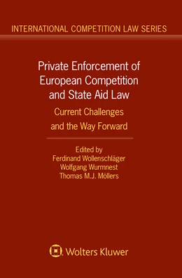 Abbildung von Wollenschläger / Wurmnest | Private Enforcement of European Competition and State Aid Law | 1. Auflage | 2020 | beck-shop.de