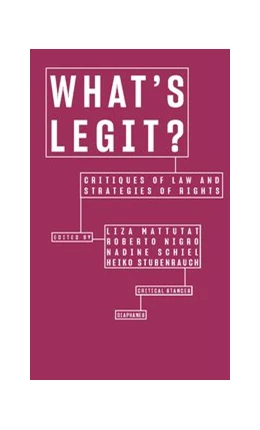 Abbildung von Schiel / Mattutat | What’s Legit? | 1. Auflage | 2020 | beck-shop.de