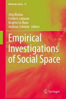 Abbildung von Blasius / Lebaron | Empirical Investigations of Social Space | 1. Auflage | 2020 | beck-shop.de
