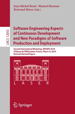 Abbildung von Bruel / Mazzara | Software Engineering Aspects of Continuous Development and New Paradigms of Software Production and Deployment | 1. Auflage | 2020 | beck-shop.de