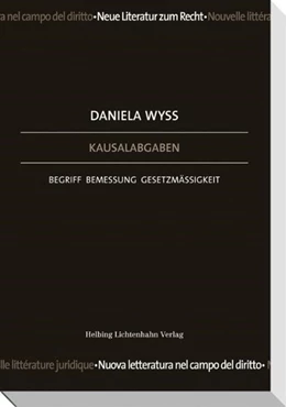 Abbildung von Wyss | Kausalabgaben | 1. Auflage | 2009 | beck-shop.de