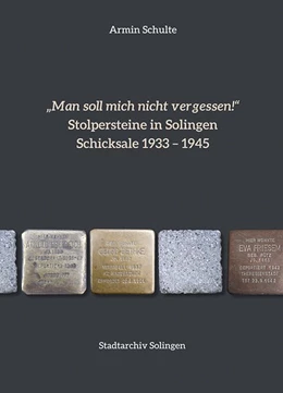 Abbildung von Schulte | Man soll mich nicht vergessen | 1. Auflage | 2020 | beck-shop.de