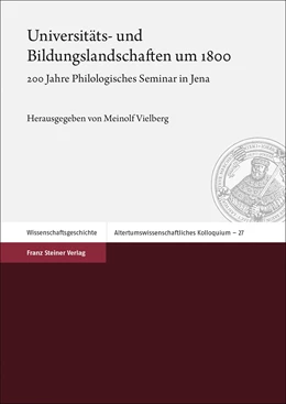 Abbildung von Vielberg | Universitäts- und Bildungslandschaften um 1800 | 1. Auflage | 2020 | beck-shop.de