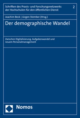 Abbildung von Beck / Stember | Der demographische Wandel | 1. Auflage | 2020 | 2 | beck-shop.de