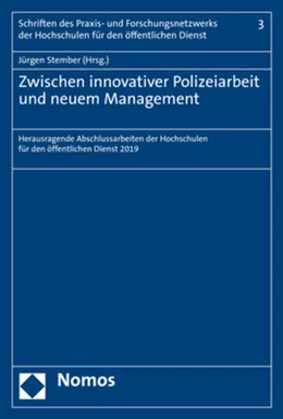 Abbildung von Stember | Zwischen innovativer Polizeiarbeit und neuem Management | 1. Auflage | 2020 | 3 | beck-shop.de