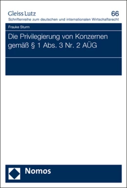 Abbildung von Sturm | Die Privilegierung von Konzernen gemäß § 1 Abs. 3 Nr. 2 AÜG | 1. Auflage | 2020 | 66 | beck-shop.de