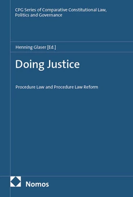 Abbildung von Glaser | Doing Justice | 1. Auflage | 2025 | beck-shop.de