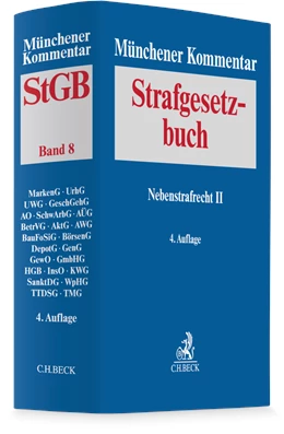 Abbildung von Münchener Kommentar zum Strafgesetzbuch: StGB, Band 8: Nebenstrafrecht II | 4. Auflage | 2023 | beck-shop.de