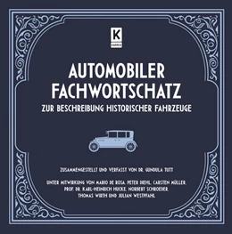 Abbildung von Tutt | Automobiler Fachwortschatz zur Beschreibung historischer Fahrzeuge | 1. Auflage | 2020 | beck-shop.de