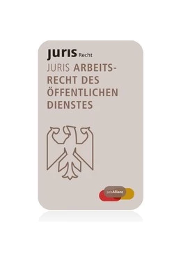 Abbildung von juris Arbeitsrecht des öffentlichen Dienstes | 1. Auflage | | beck-shop.de