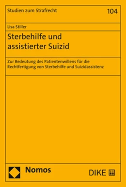 Abbildung von Stiller | Sterbehilfe und assistierter Suizid | 1. Auflage | 2020 | beck-shop.de