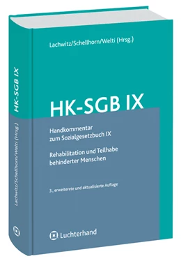 Abbildung von Handkommentar zum Sozialgesetzbuch IX (HK-SGB IX) | 1. Auflage | 2009 | beck-shop.de