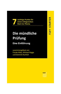 Abbildung von Matz / Rogge | Die mündliche Prüfung | 1. Auflage | 2023 | beck-shop.de