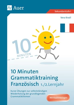 Abbildung von Knoll | 10-Minuten-Grammatiktraining Französisch Lj. 1-2 | 1. Auflage | 2020 | beck-shop.de