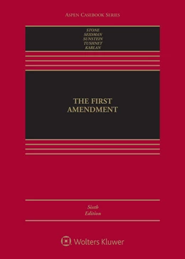 Abbildung von Stone / Seidman | The First Amendment | 6. Auflage | 2020 | beck-shop.de
