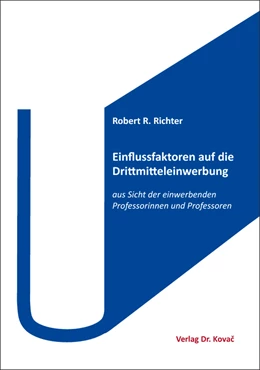 Abbildung von Richter | Einflussfaktoren auf die Drittmitteleinwerbung | 1. Auflage | 2020 | 522 | beck-shop.de
