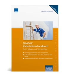 Abbildung von SIRADOS Kalkulationshandbuch Putz, Maler und Trockenbau | 1. Auflage | 2020 | beck-shop.de