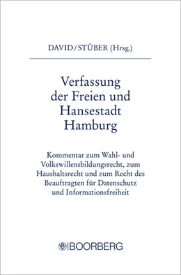 Abbildung von David / Hellberg | Verfassung der Freien und Hansestadt Hamburg | 1. Auflage | 2020 | beck-shop.de