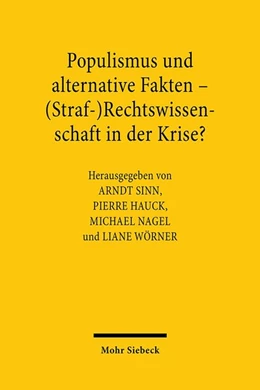 Abbildung von Sinn / Hauck | Populismus und alternative Fakten | 1. Auflage | 2020 | beck-shop.de