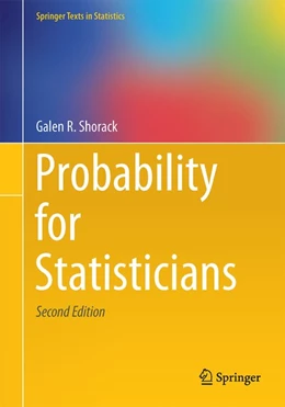 Abbildung von Shorack | Probability for Statisticians | 2. Auflage | 2017 | beck-shop.de
