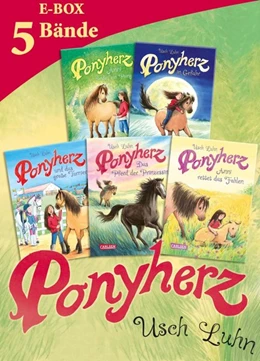 Abbildung von Luhn | Ponyherz: Band 1-5 der beliebten Pferde-Abenteuer-Serie im Sammelband! | 1. Auflage | 2020 | beck-shop.de