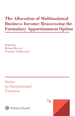 Abbildung von Krever | The Allocation of Multinational Business Income: Reassessing the Formulary Apportionment Option | 1. Auflage | 2020 | beck-shop.de