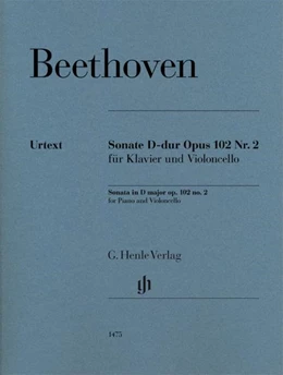 Abbildung von Beethoven / Dufner | Sonate D-dur op. 102,2 für Klavier und Violoncello | 1. Auflage | 2020 | beck-shop.de