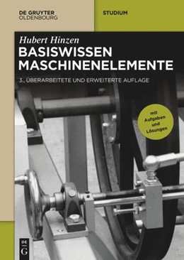 Abbildung von Hinzen | Basiswissen Maschinenelemente | 3. Auflage | 2020 | beck-shop.de