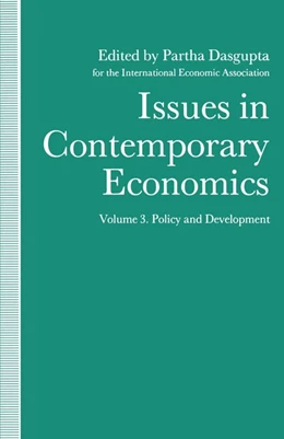 Abbildung von Dasgupta | Issues in Contemporary Economics | 1. Auflage | 2016 | beck-shop.de
